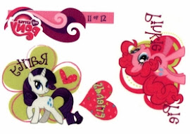 My Little Pony Tattoo Card 11 Series 1 Trading Card
