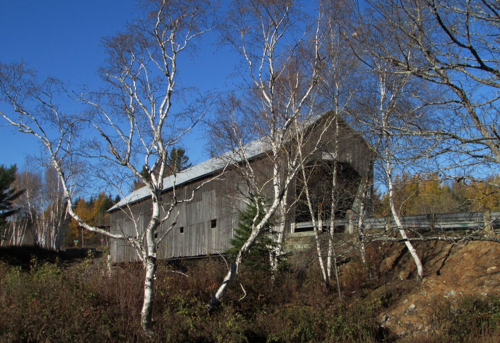 New Brunswick's Covered Bridges Gaspereau River No.2 (Burpee)