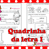 ATIVIDADES PARA ALFABETIZAÇÃO - QUADRINHA DA LETRA I