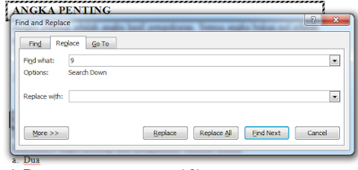 Cara menggunakan Replace pada excel dan word Cara menggunakan Replace pada excel dan word