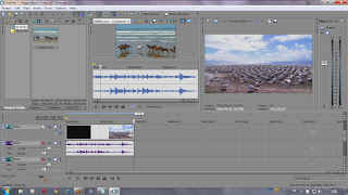 Pengenalan fungsi dasar Pada Software video editing Sony Vegas 10