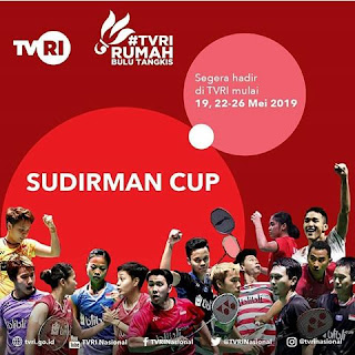 piala sudirman 2019 live tvri piala sudirman 2019 live tvri