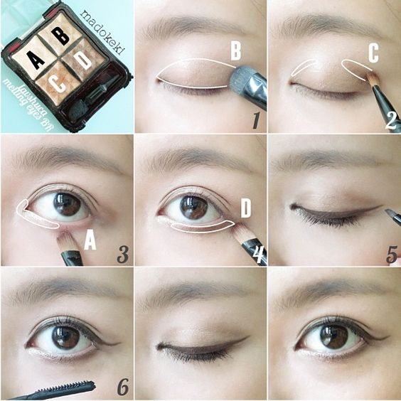 วิธีแต่งตาด้วย Brown Eyeliner วิธีแต่งตาด้วย Brown Eyeliner