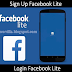 How To Login On Facebook Lite