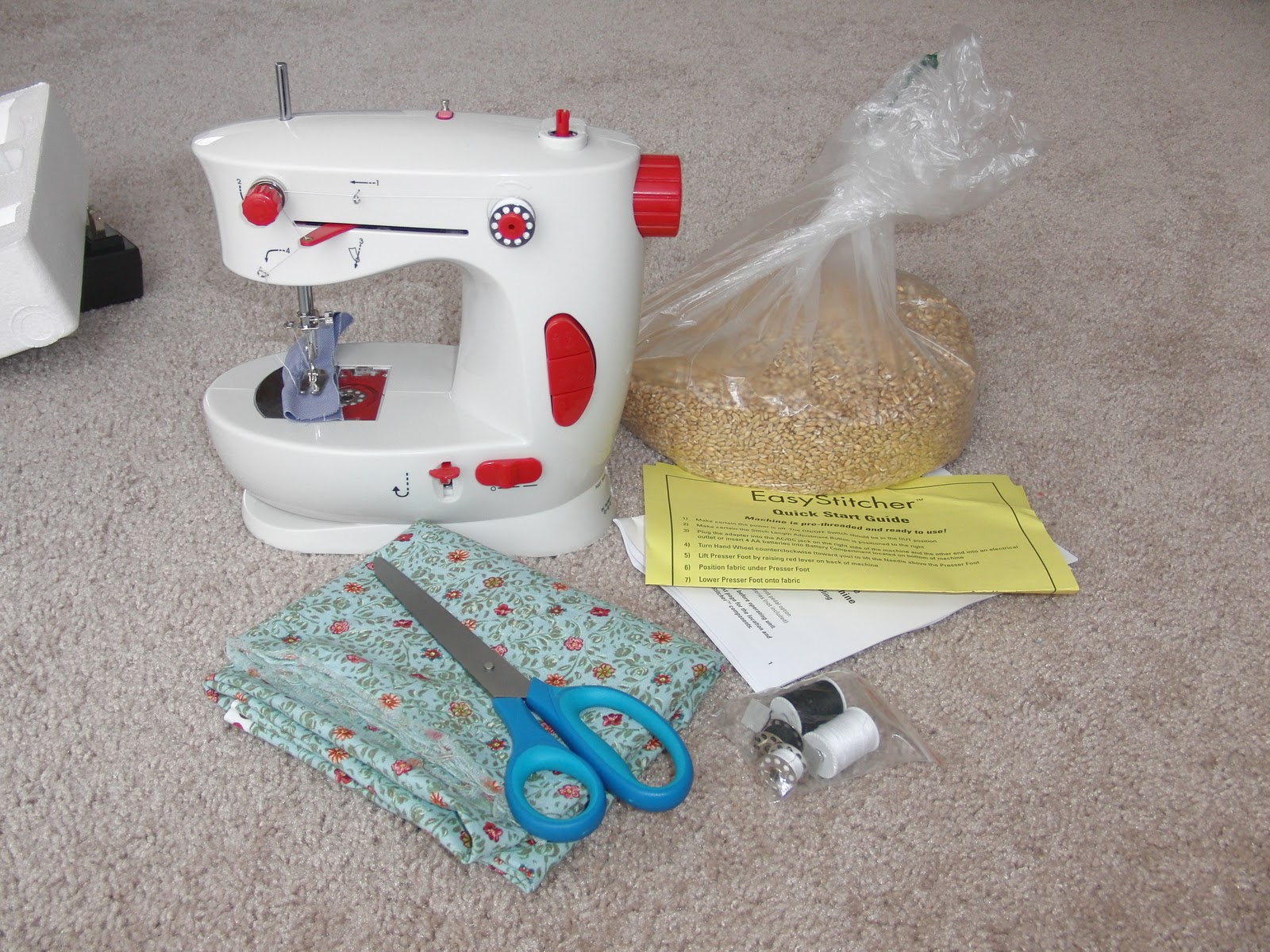Across the Ocean How to... make your own heating pack!