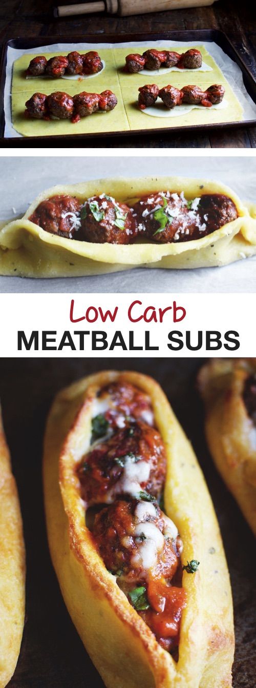 Delicious Low Carb Meatball Subs