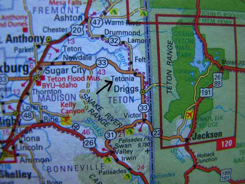 Where's Eldo? Tetonia, Idaho