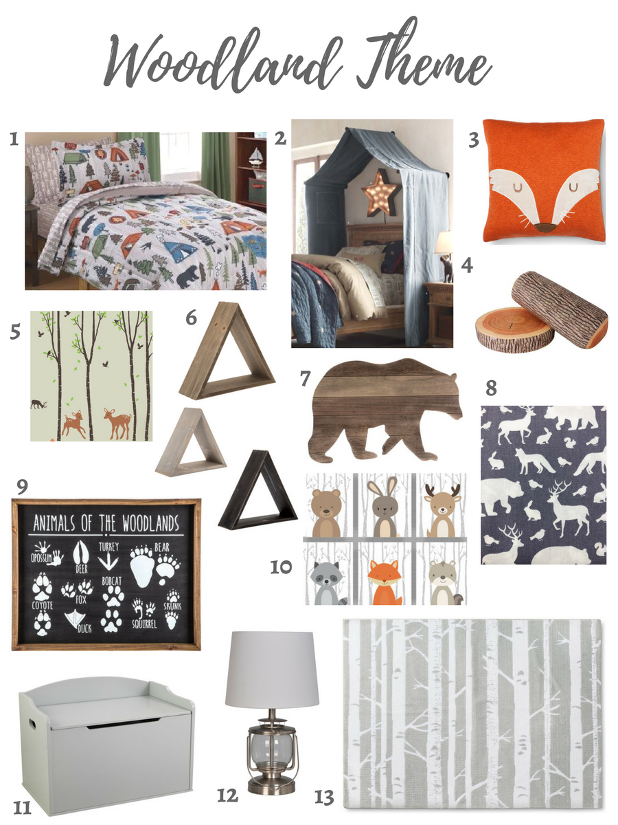 One Room Challenge Week 1 Woodland Big Boy Room Plans