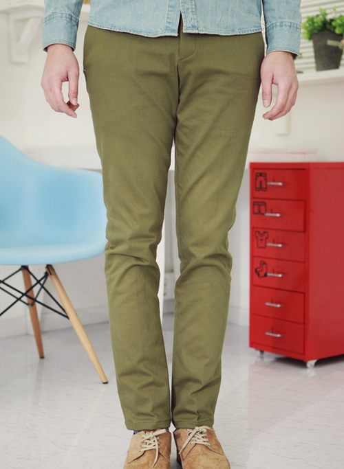 [Jogun Shop] Plain Color Chino Pant | KSTYLICK - Latest Korean Fashion ...