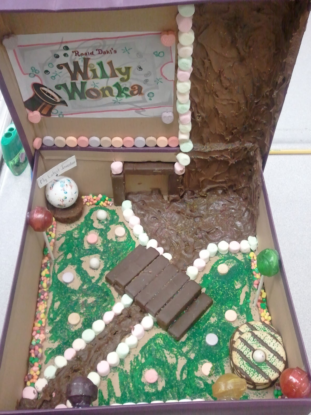 Willy Wonka And The Chocolate Factory Diorama