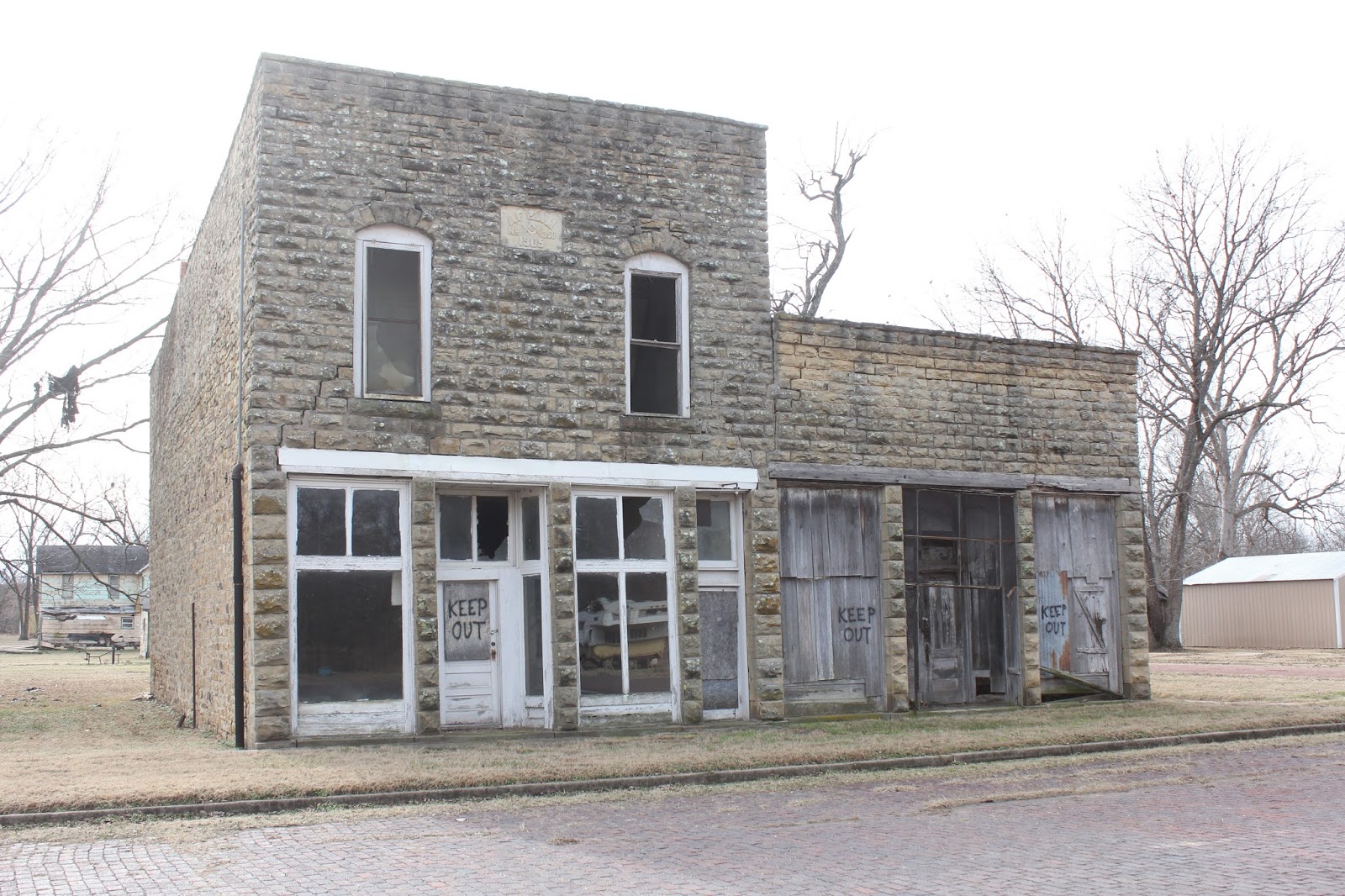 Elgin Ks, the Ghost town Photographs of South East Kansas