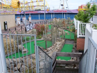 Pebble Adventure Golf course in Skegness, Lincolnshire