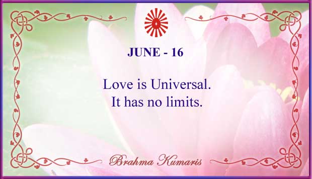 June 16 Thought For The Day June 16