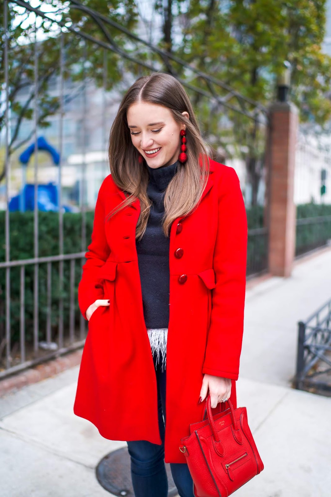 Dressed Up Casual Holiday Look Connecticut Fashion and Lifestyle Blog