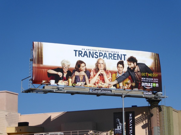 Transparent season 2 billboard West L.A. Transparent season 2 billboard