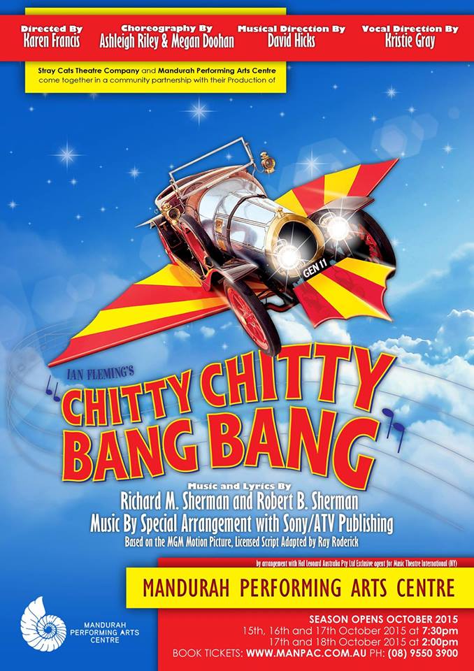 Perth Theatre Reviews Chitty Chitty Bang Bang Stray Cats Theatre