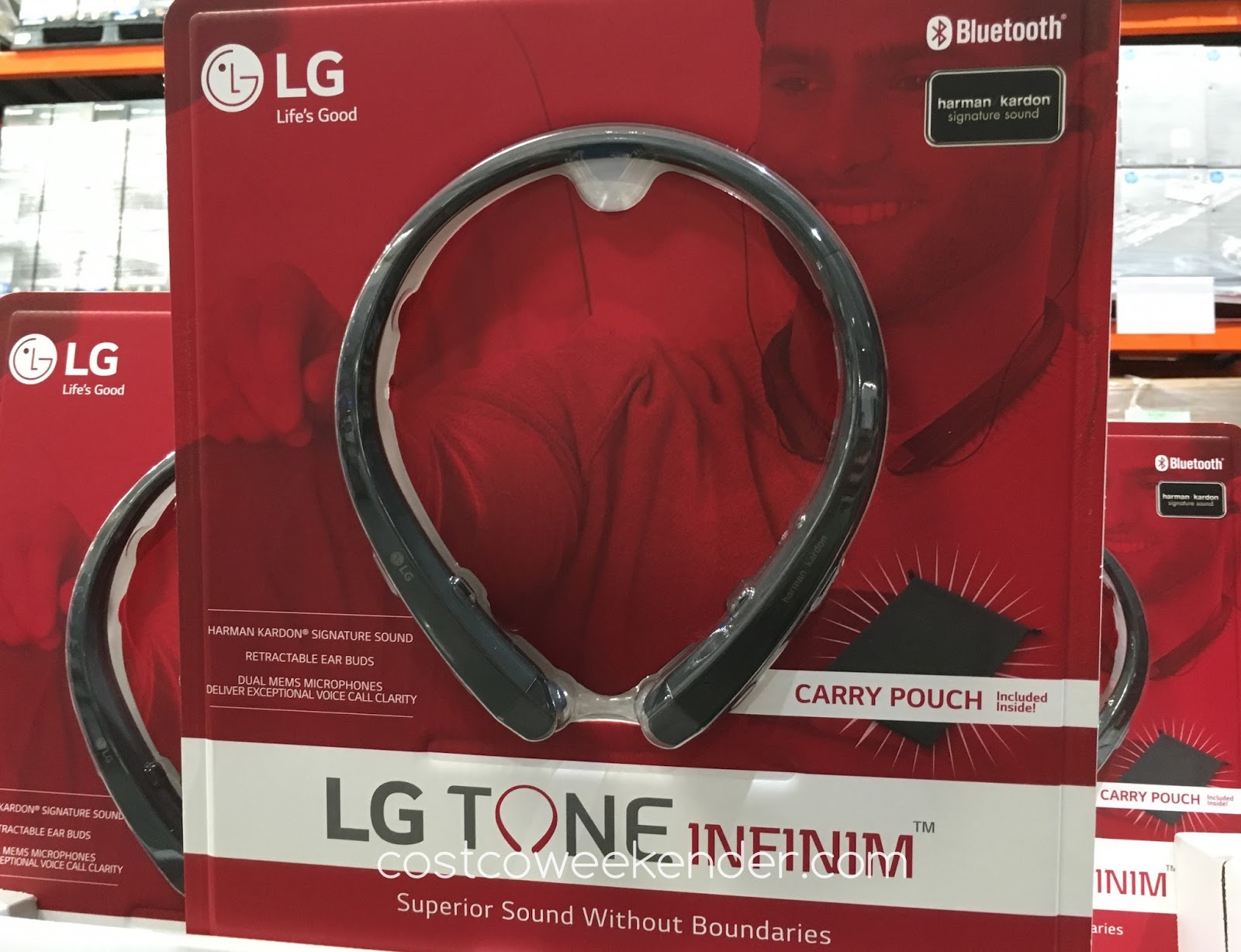 LG Tone Infinim (HBS912) Wireless Stereo Headset Costco Weekender