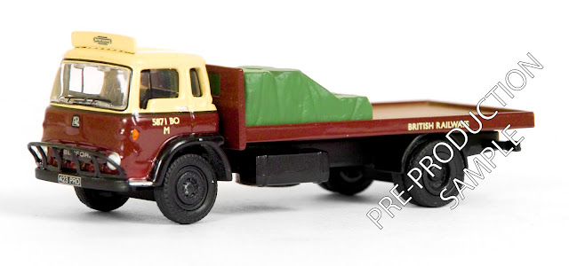 EXCLUSIVE FIRST EDITIONS 23406 - Bedford TK 2 Axle Flatbed - British Railways EXCLUSIVE FIRST EDITIONS 23406 - Bedford TK 2 Axle Flatbed - British Railways