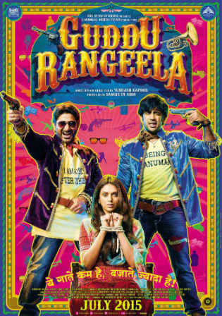 Guddu Rangeela 2015 DVDRip 350MB Full Hindi Movie Download 480p Watch Online Free bolly4u