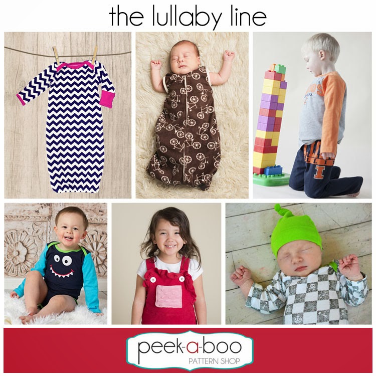 The Berry Bunch: Peek-A-Boo Pattern Shop: Lullaby Line: Overalls Testing