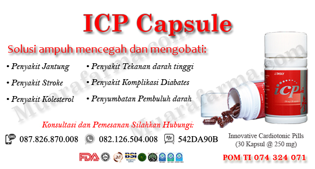 Obat Herbal Jantung Koroner ICP Capsule beli obat jantung koroner icp capsule di manado, agen icp capsule manado, harga icp capsule di manado