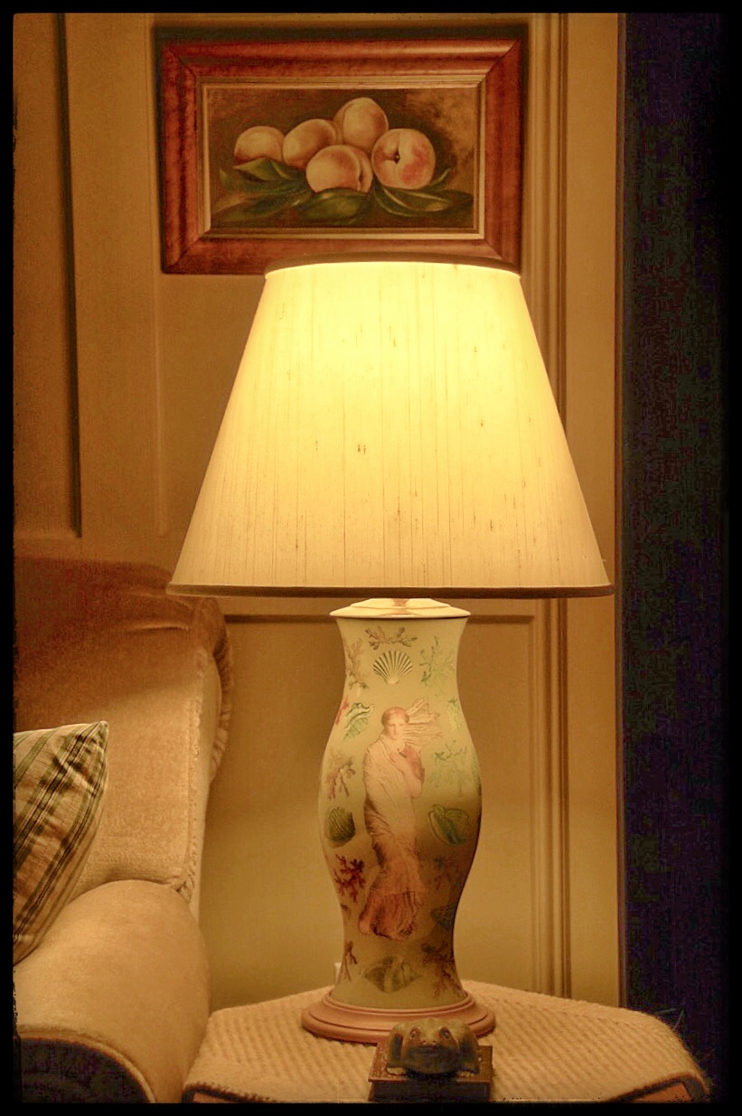 A Favorite Lamp in My Cottage Content in a Cottage