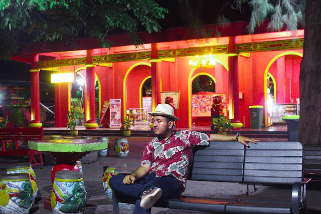 sam poo kong di malam hari foto sam poo kong di malam hari