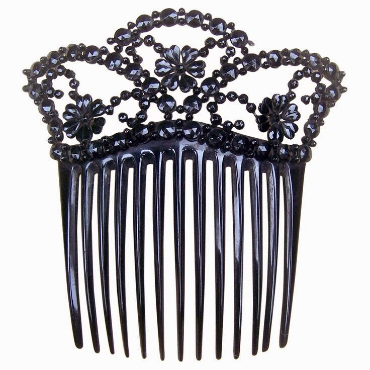 The Closet Historian Hair Comb History Highlight 9 Mourning Combs