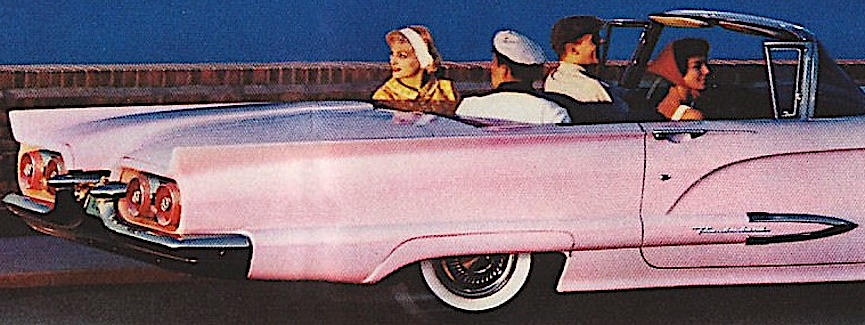 1959 Thunderbird a 1959 pink Thunderbird