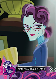 My Little Pony Principal Abacus Cinch Equestrian Friends Trading Card