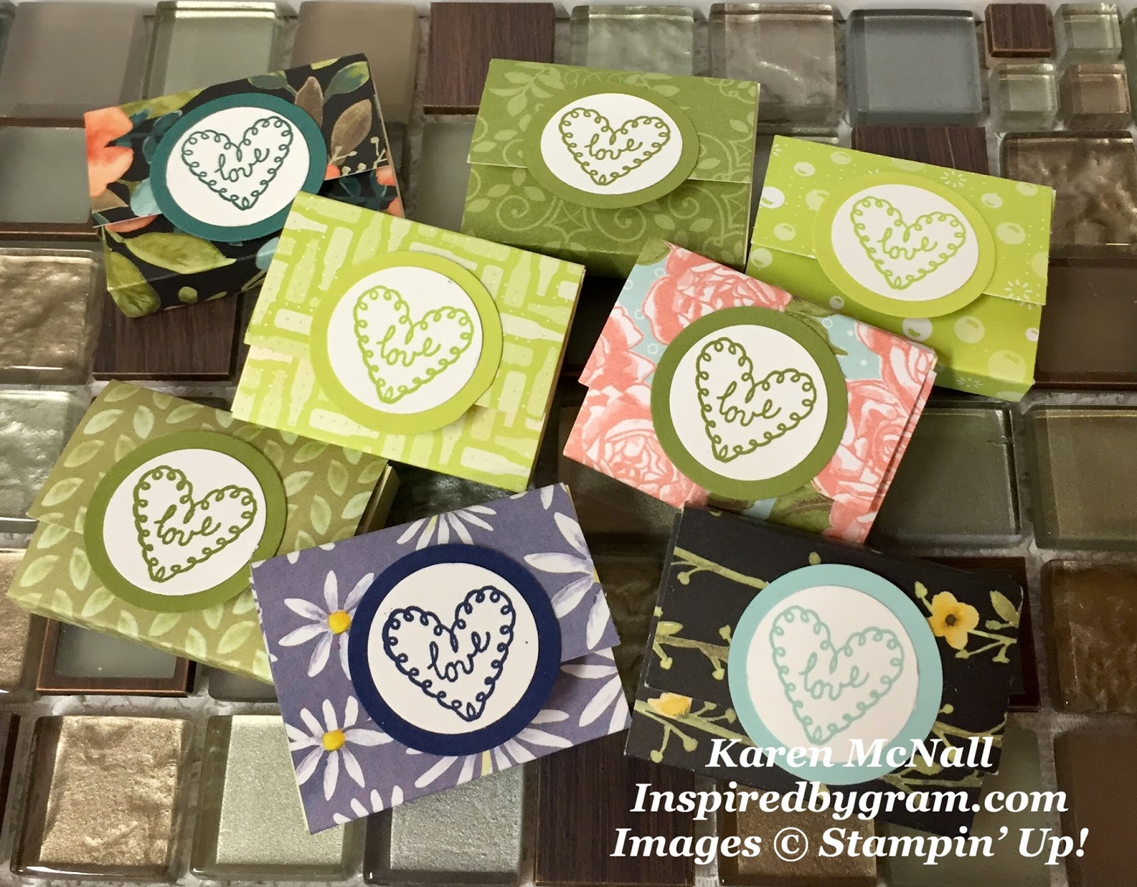 Crafting with Karen Series Mini Postit Note Holder Inspired By Gram