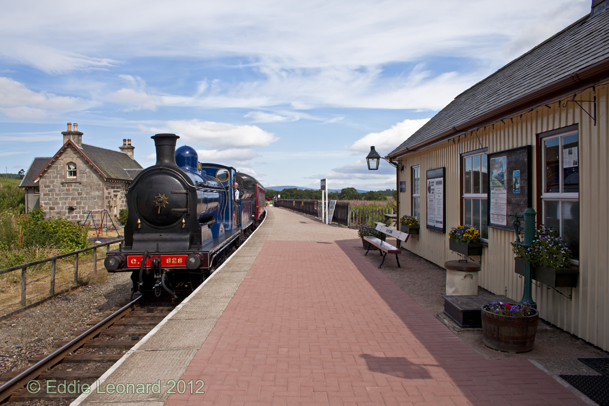 Eddie Leonard Photoblog Strathspey railway, Broomhill Station