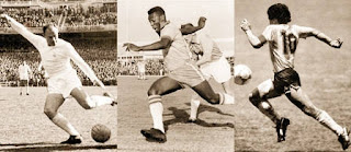 Di Stéfano, Diego Maradona (El Pelusa), Edson Arantes Do Nascimento (Pelé)