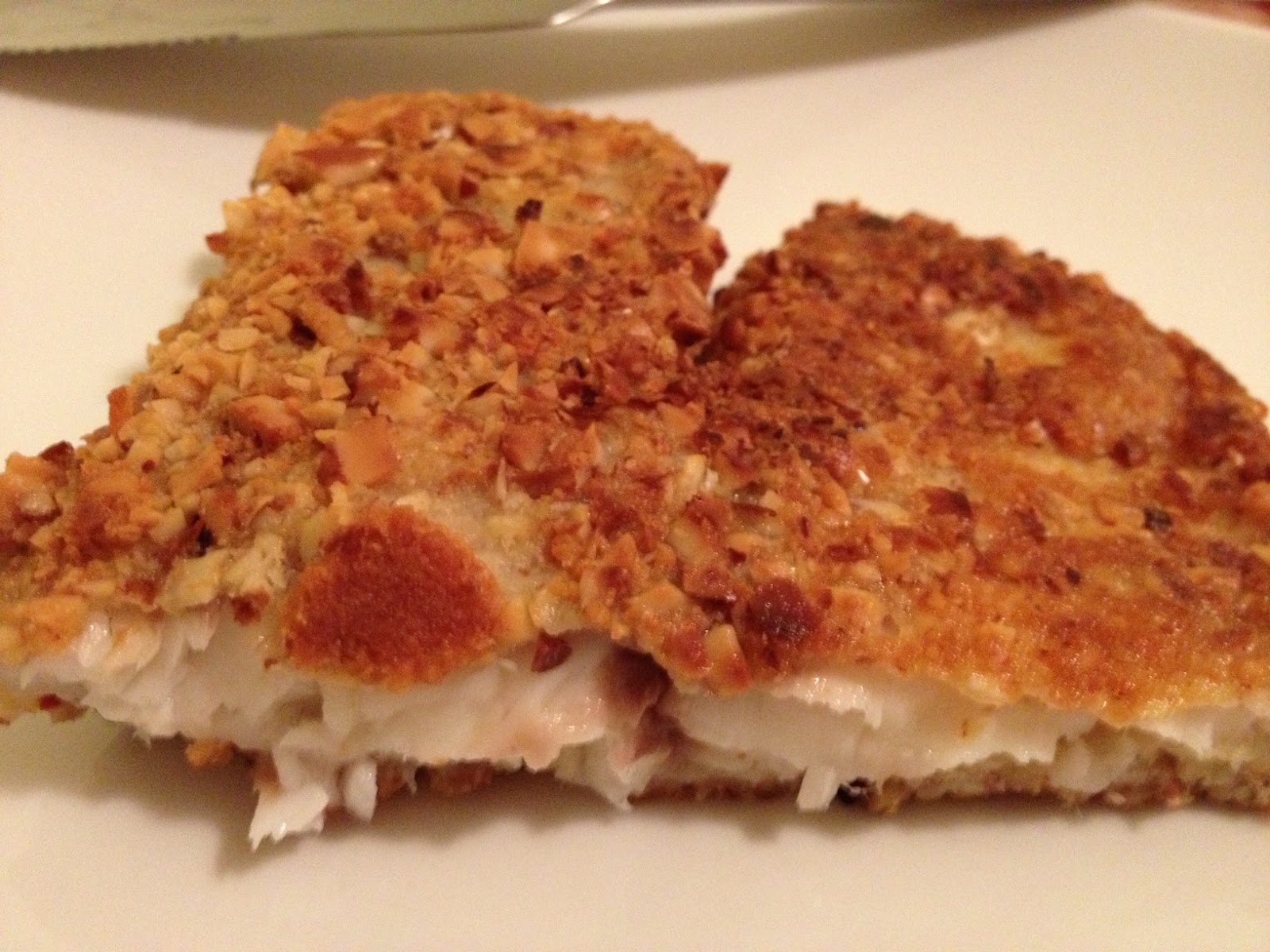 The Galley Kitchen AlmondCrusted Tilapia