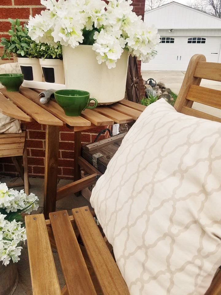 The Quaint Sanctuary { New Cottage Style Porch Set from IKEA! }