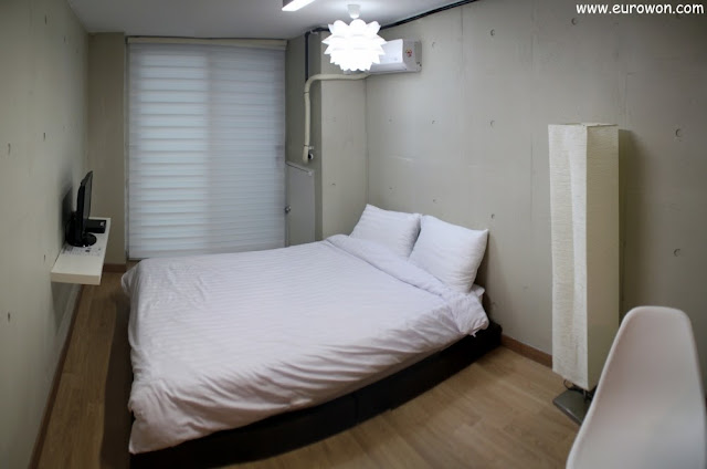 Cama de una habitación del Hotel Atelier de Suncheon