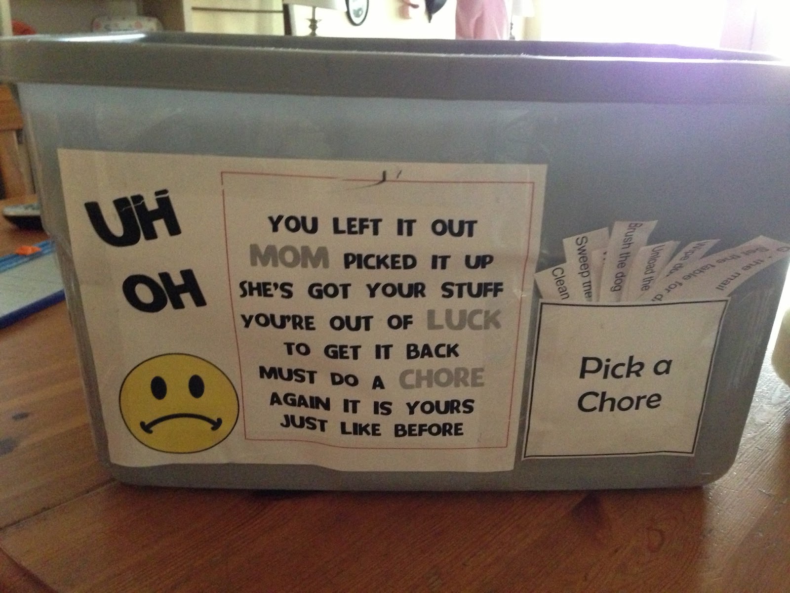 sweetfunkyvintage Project a Day Toy Collection Bin