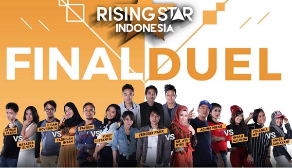 12 Besar Rising Star Indonesia Tadi Malam 31 Januari 2017