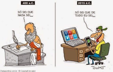 Resultado de imagem para duke só sei que nada sei charge