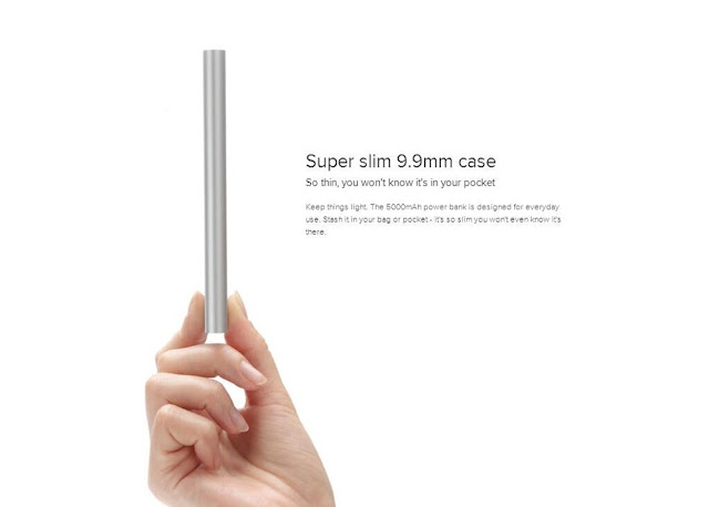 Xiaomi Mi Power Bank 5000mah Xiaomi Mi Power Bank 5000mah slim design