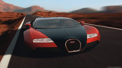 Bugatti Veyron Red Black Wallpapers