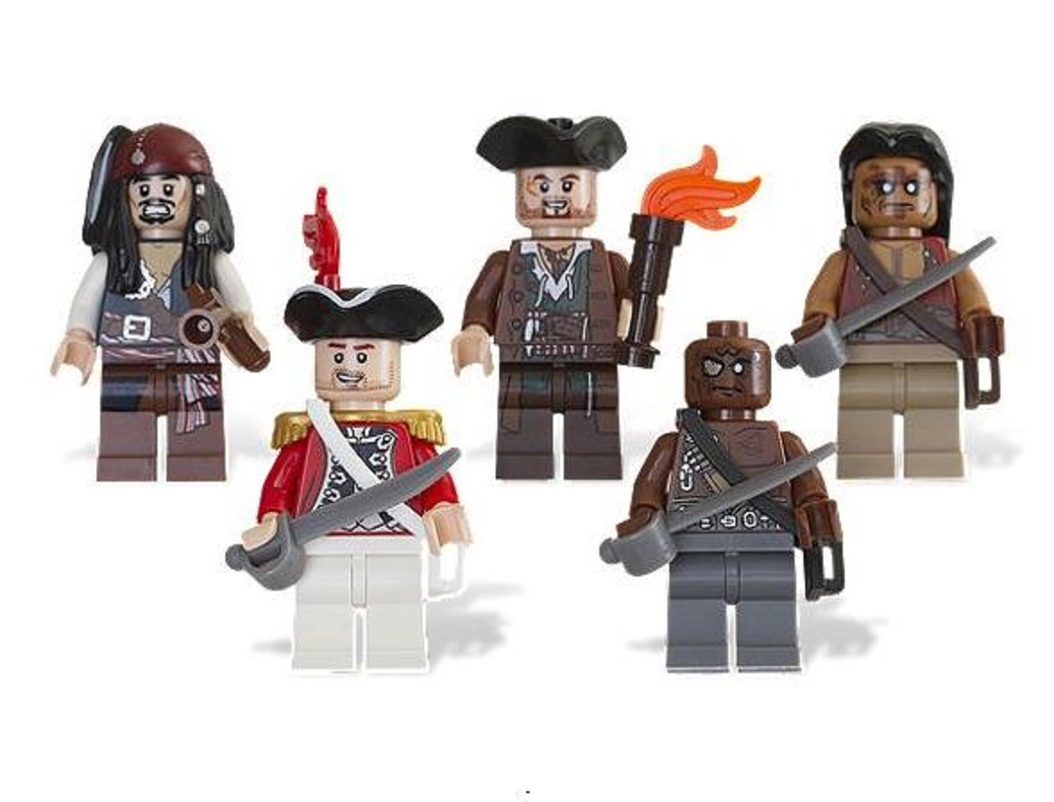 Little Lego World: LEGO Minifigures Pirates of the Caribbean Battle ...