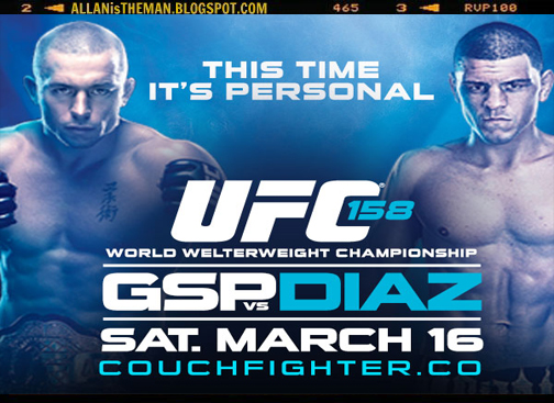 George St Pierre Vs Nick Diaz Full Fight UFC 158: "Georges St-Pierre vs Nick Diaz" Full Fight Video Replay