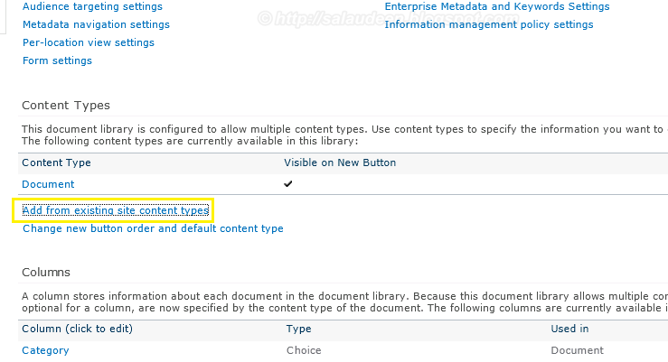 create shortcut in sharepoint library