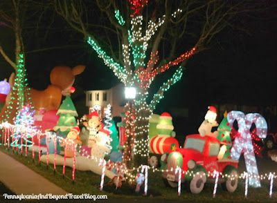 Thrush's Christmas Lights in Harrisburg Pennsylvania 
