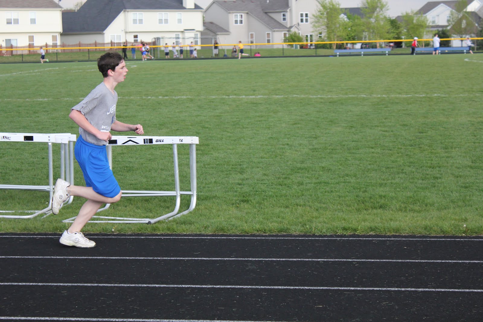 James Family Benjamin's First Track and Field Meet