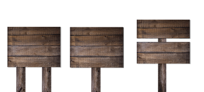 Clip Art: Blank Signs Free to Use