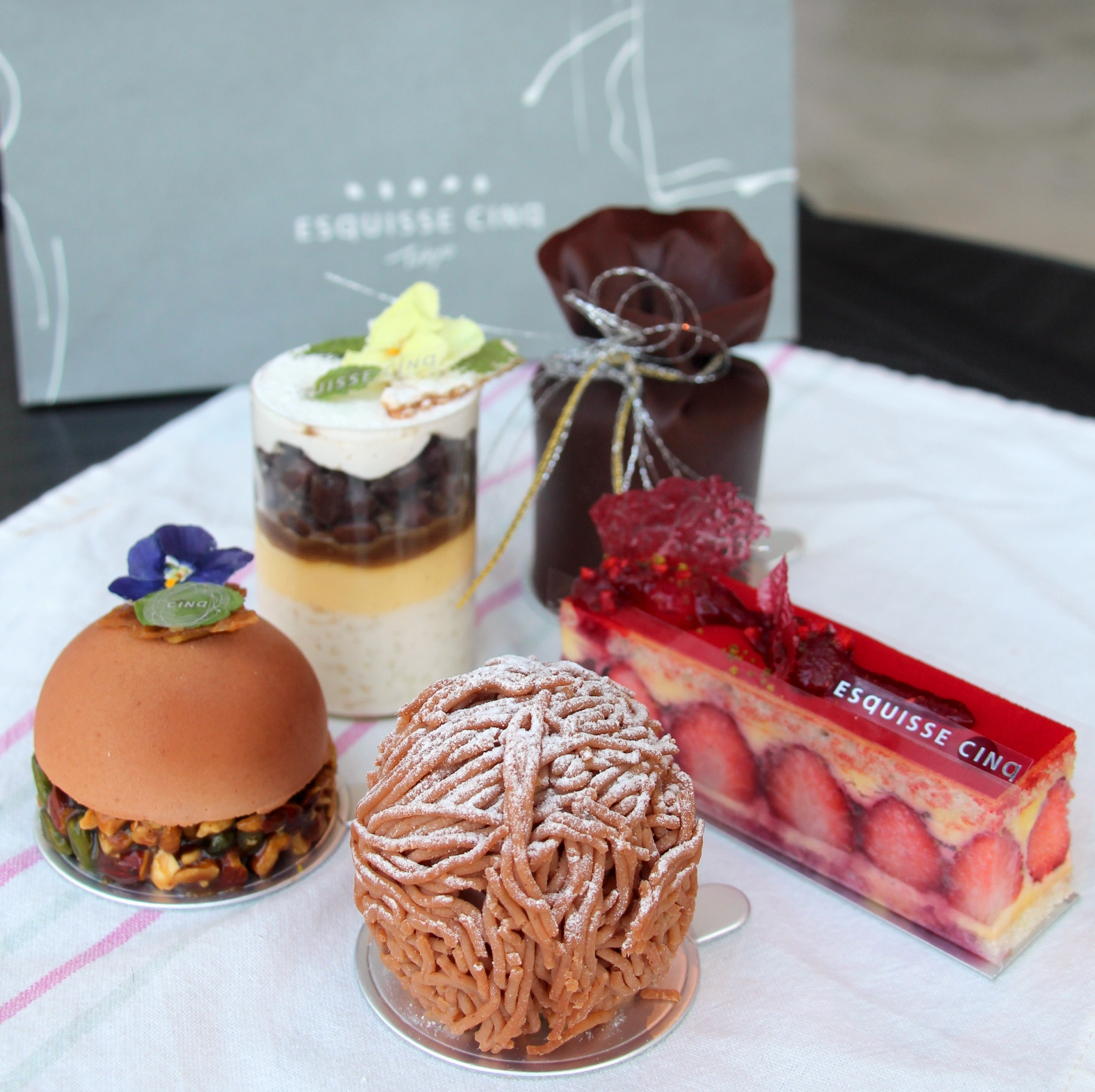 ESqUISSE Tokyo Sweets Selection by Asia's Best Pastry Chef 2017