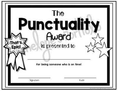 The Punctuality Award