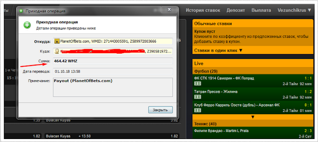 Заработок на ставках